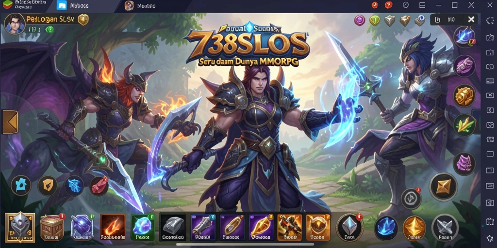 Tampilan gameplay seru dari 738SLOTS yang memikat.