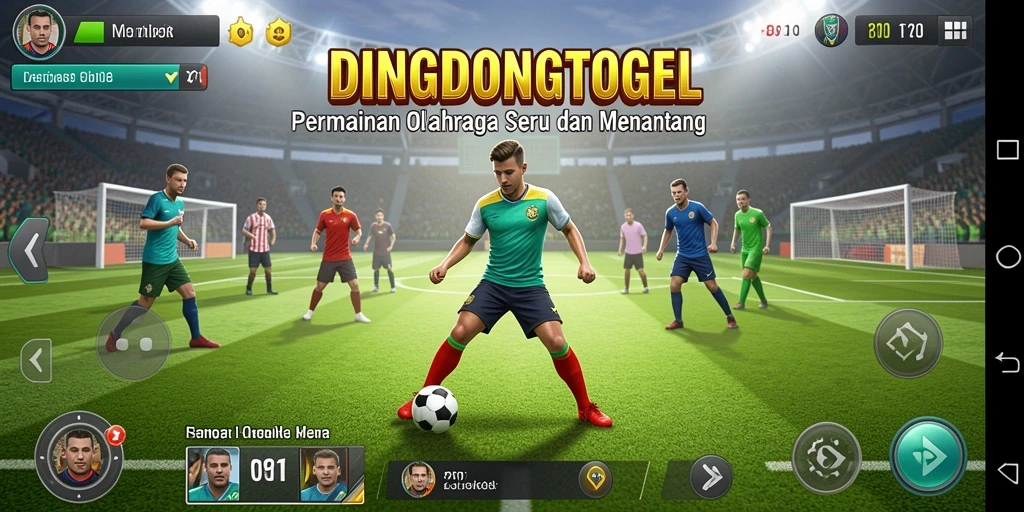 Tampilan gameplay DINGDONGTOGEL yang seru dan kompetitif.