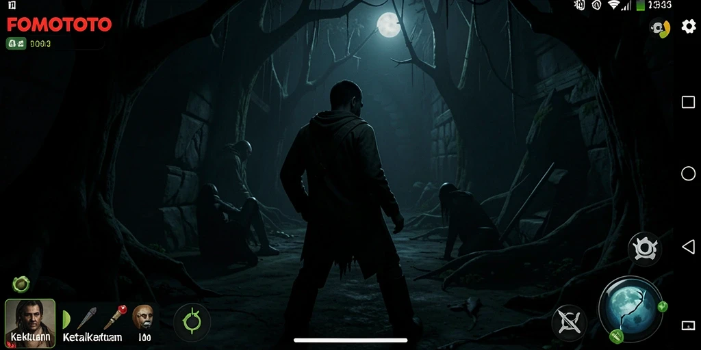 Gameplay menegangkan dalam dunia kegelapan FOMOTOTO.