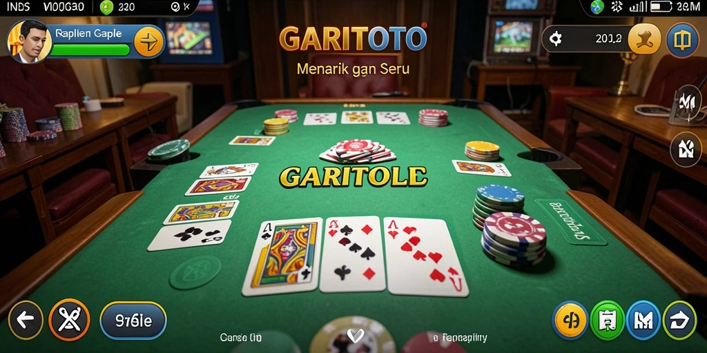 Tampilan gameplay seru dalam GARITOTO dengan desain menarik.