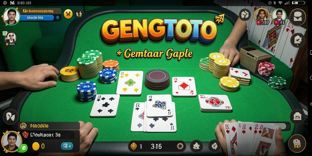 Tampilan gameplay GENGTOTO dengan grafik menawan dan interaksi antarpemain.