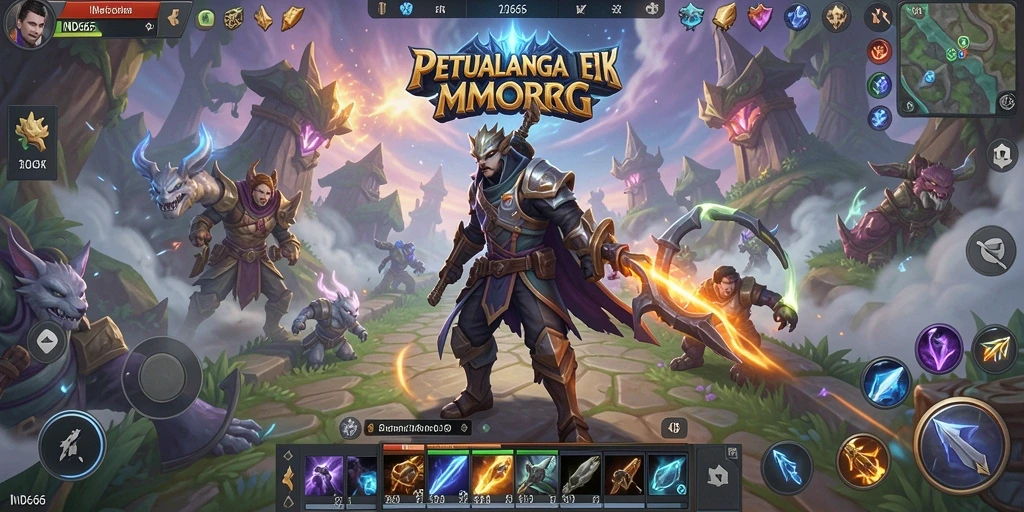 Tampilan seru dari gameplay <strong>IND666</strong> yang menampilkan pertarungan epik.