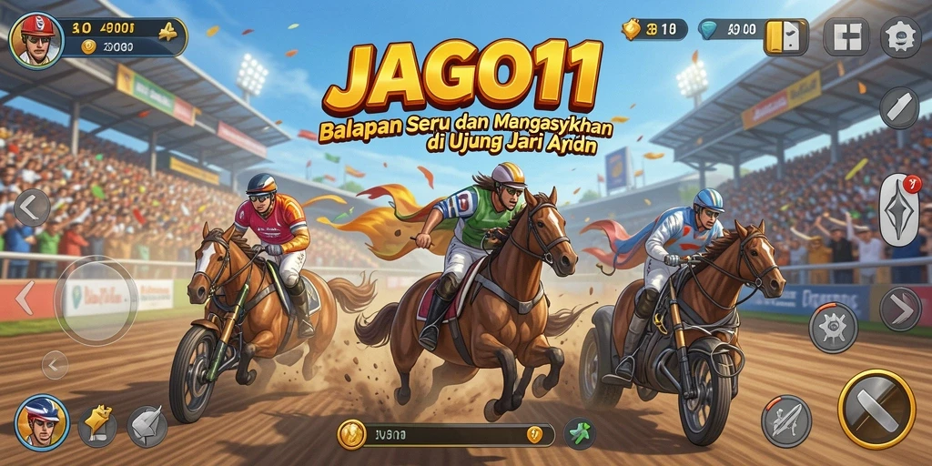 Tampilan gameplay JAGO11 yang penuh aksi dan menunggu untuk dijelajahi.