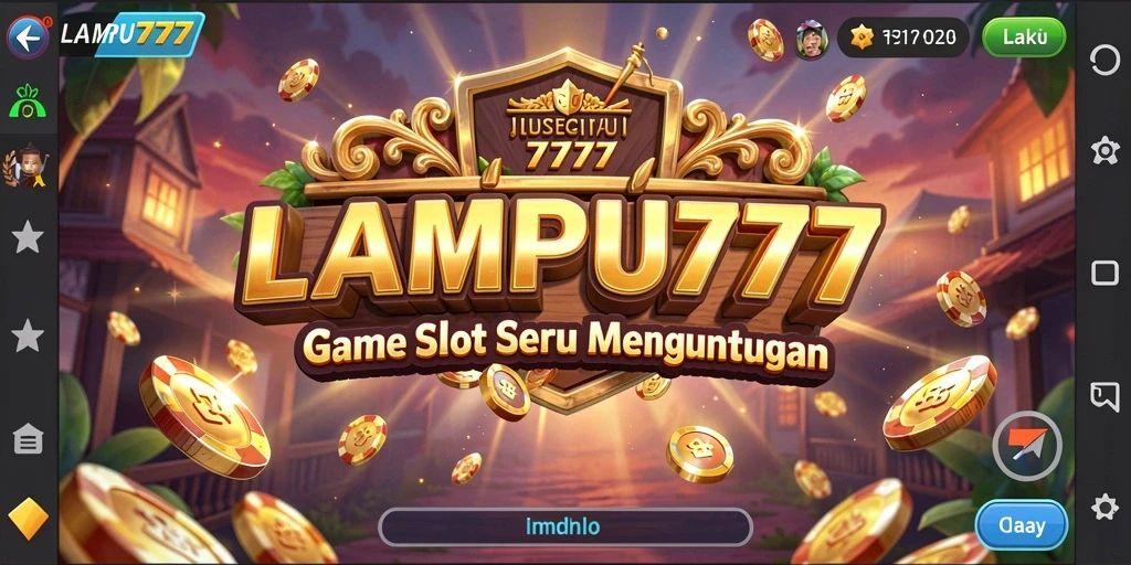 Tampilan gameplay Slot yang menarik dalam LAMPU777.