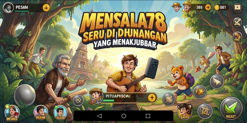 Tangkapan layar gameplay MENYALA78 yang menunjukkan aksi petualangan yang mendebarkan.