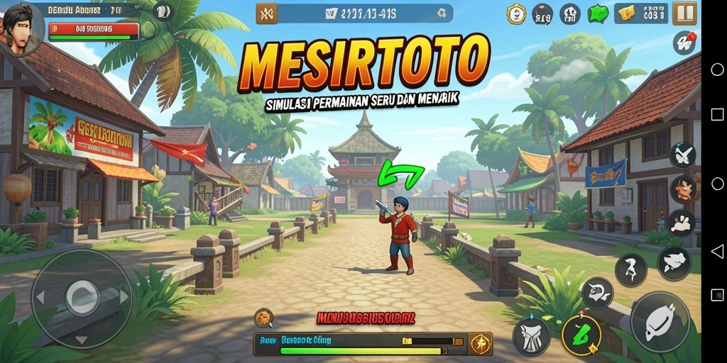 Tangkapan layar utama dari gameplay MESIRTOTO yang menyenangkan.