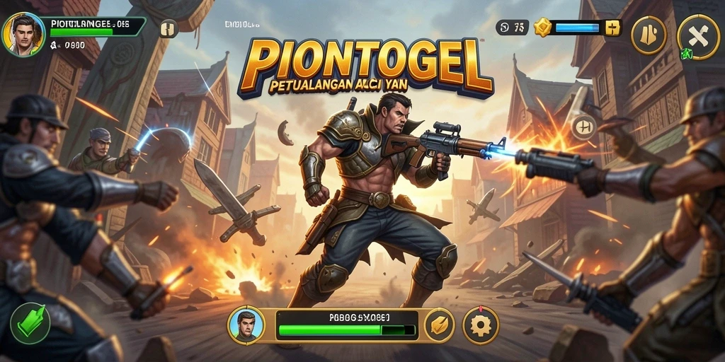 Screenshot gameplay PIONTOGEL yang menampilkan aksi mendebarkan.