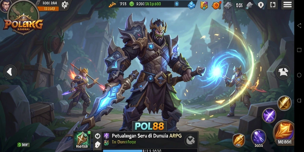 Tampilan gameplay seru dan mendetail dari POL88.
