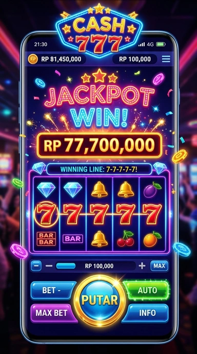 Tampilan antarmuka cash777 yang intuitif dan mudah digunakan.